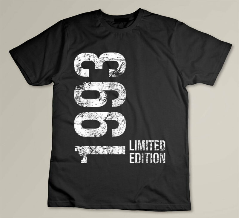 Black 30th Birthday 30 Years Man Woman Retro Vintage 1993 Gift