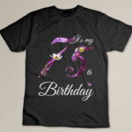 75 Year Old Shirt Floral 1948 It's My 75th Birthday Gift Custom T-shirt