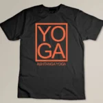 Ashtanga Yoga Novelty Graphic Tshirt Yoga Lover Fun Gift Tee T-shirt
