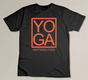 Ashtanga Yoga Novelty Graphic Tshirt Yoga Lover Fun Gift Tee T-shirt