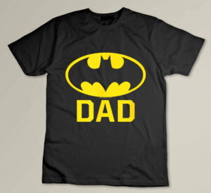 Batman Bat Dad Custom T-shirt