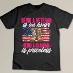 Being A Female Veteran Is An Honor Veteran T-shirt