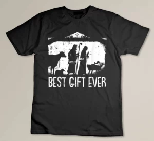 Best Ever Christmas Cool Jesus Nativity Scene Christian T-shirt
