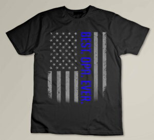Best Opa Ever American Dad Flag Shirt Gifts For Fathers Day Custom T-shirt