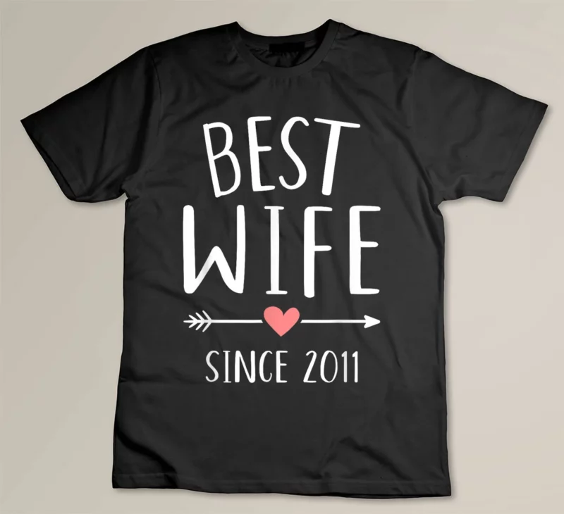 Black Best wife since 2011 12th wedding anniversary