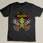 Blessed Goddess - My Faith Is Too Strong Religious African T-shirt