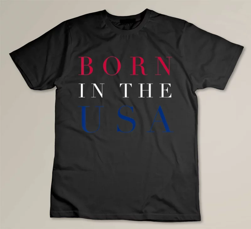 Black Born In The USA Tee Shirt 1