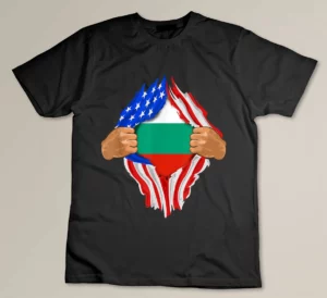 Bulgarian Blood Inside Me - Bulgaria Flag Gift T-shirt
