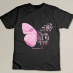 Christian Gift Women Spanish Religious Verse Sayings Her Mom Premium T-shirt