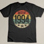 Circular Vintage Best of 1994 30 Year Old Gift 30th Birthday Custom T-shirt