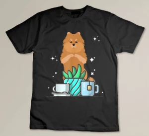 Cute Namaste Chow Chow Do Yoga Gardening Lover Coffee Lover T-shirt