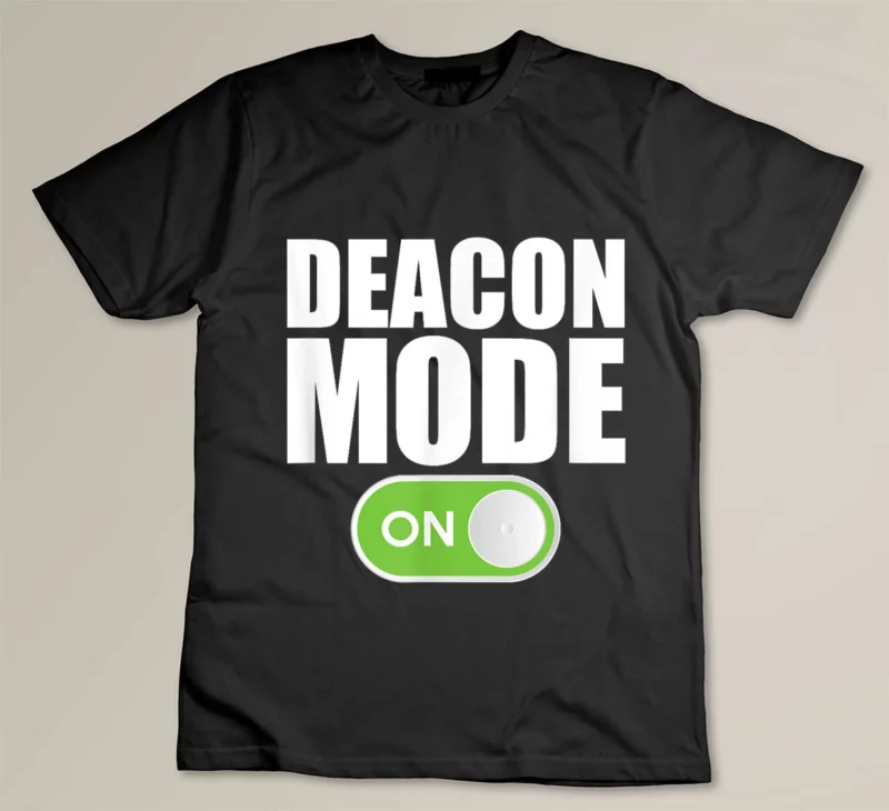 Black Deacon Mode Religious Christian Minister Catholic Church