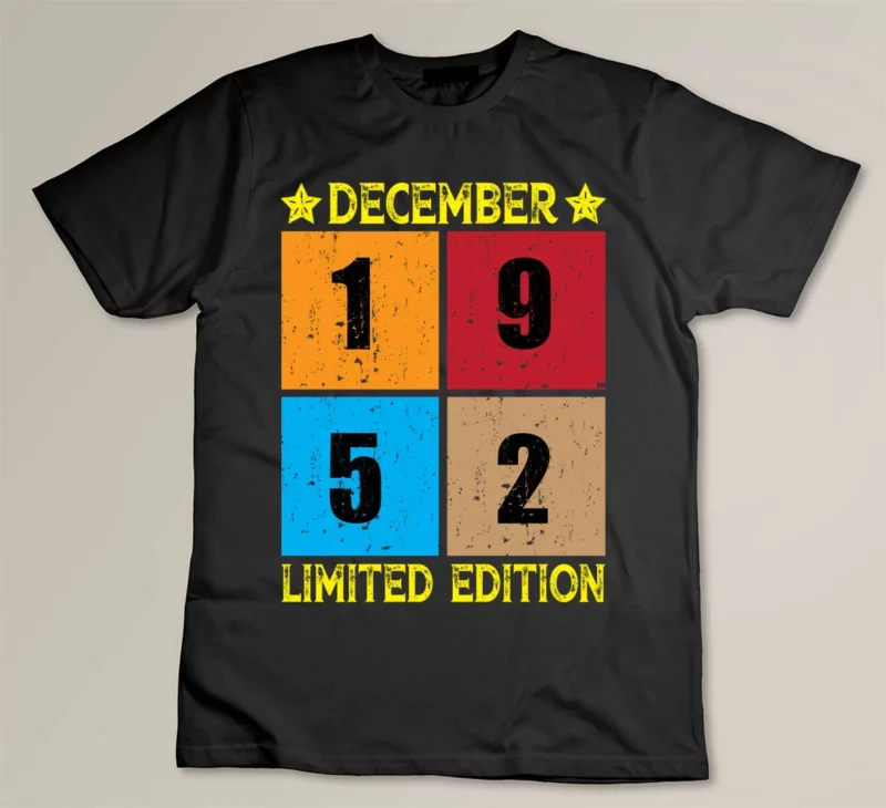 Black December 70th Birthday 1