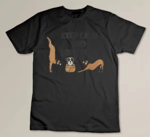 Dog Love Yoga Funny Pets Lovers Gifts T-shirt