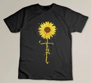 Faith in God - blessed grateful Jesus T-shirt