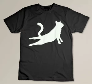 Funny Kitty Feline Cat Yoga Pose Yoga Lovers Gift T-shirt