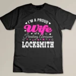 Funny Locksmith's Wife Anniversary Gift Custom T-shirt