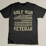 Gulf War Veteran Shirt Eagle Stars and Stripes T-shirt