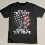 Honor the Fallen Veteran Themed Military Support Memorial T-shirt