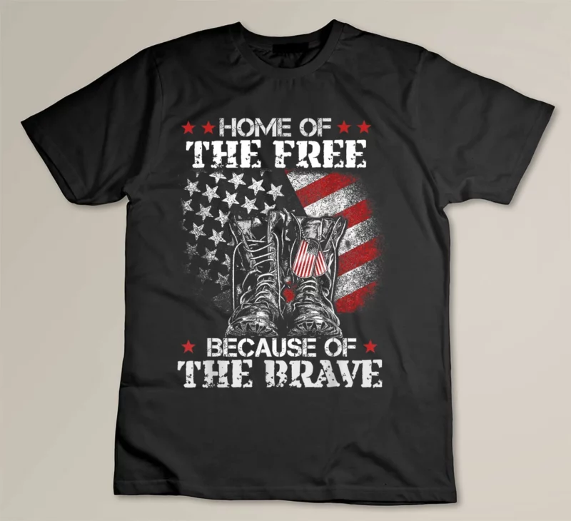 Black Honor the Fallen Veteran Themed Military Support Memorial
