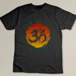 I'm Mostly Peace Love And Light, Retro Yoga Lover, Namaste T-shirt