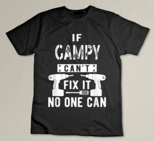 If Gampy Can't Fix It No One Can Grandpa Custom T-shirt