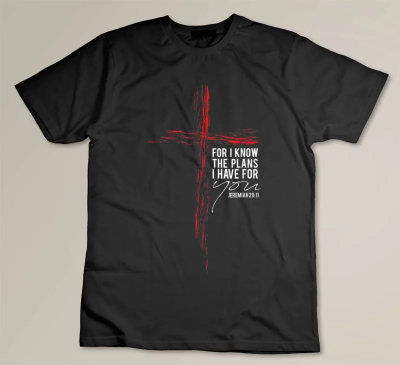 Black Jeremiah 29 11 Christian Religious Bible Verse Gifts Cross 1