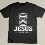 Jesus Is Coming Soon Christmas Cool XMas Religious Christian T-shirt