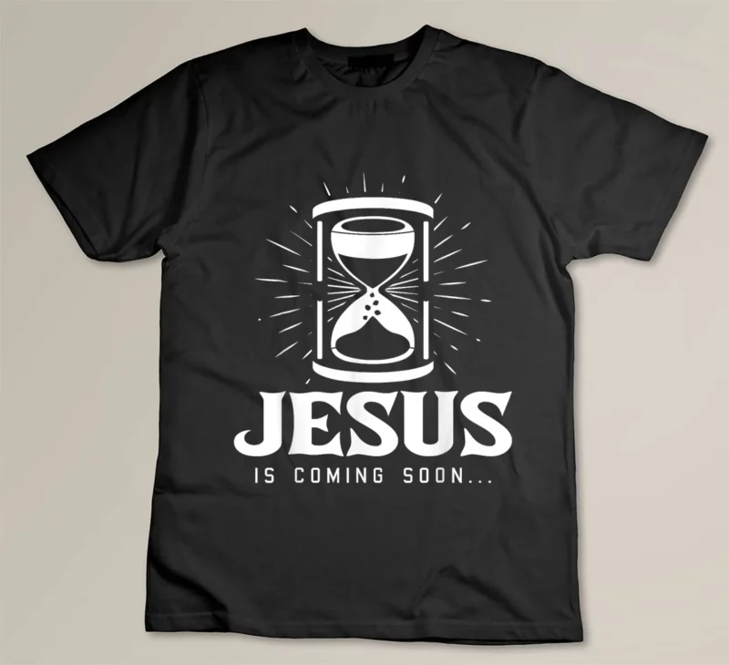Black Jesus Is Coming Soon Christmas Cool XMas Religious Christian