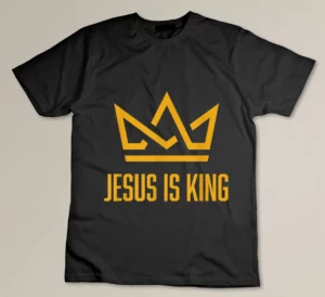 Jesus Is King Christian Faith Men Women Gifts T-shirt