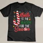 Jesus Is The Reason For The Season Christmas Pajama Gifts T-shirt
