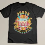 Jesus Revolution Christian Easter Day Religious T-shirt