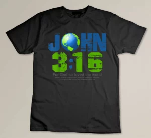 John 3-16 World T-shirt
