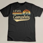 Level 21 Complete Vintage 21st Wedding Anniversary T-shirt