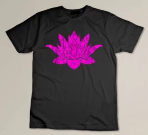 Lotus Flower Namaste Spiritual Yoga Floral Meditation Yogi T-shirt