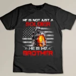 My Brother Is A Soldier Proud Army Sister Tshirt gift T-shirt