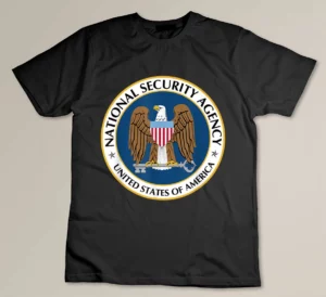 National Security Agency NSA Military Intelligence Spy Eagle T-shirt