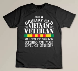 Never Underestimate An Old Man Who Is Also Vietnam Veteran T-shirt