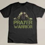 Prayer Warrior Women Camo Faith God Jesus Christian T-shirt