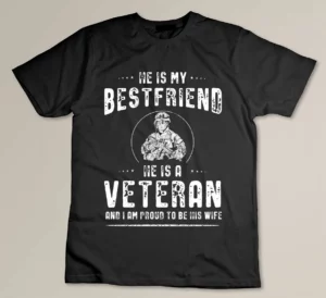 Proud Veteran Wife T-shirt
