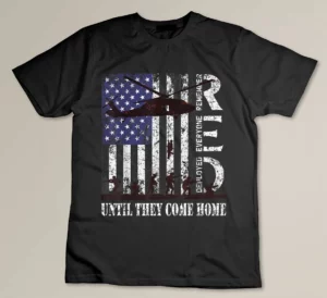 RED Friday Remember Everyone Deployed US Flag Army Vintage T-shirt