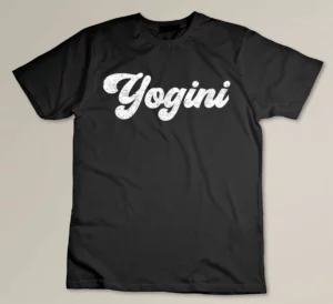 Retro Yogini yoga lover T-shirt