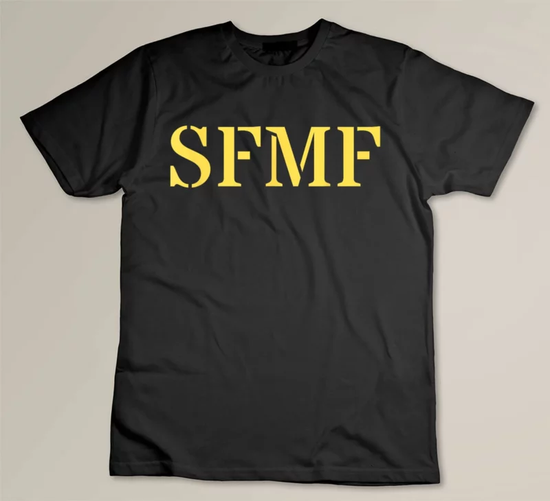 Black SFMF Military Veteran Slang Patriot Tee
