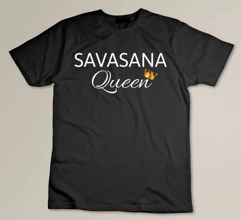 Black Savasana Queen Yoga Lovers women 1