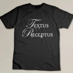 Textus Receptus, Received Text, KJV Christian Bible T-shirt