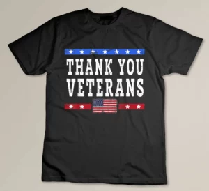 Thank You Veterans Day American Flag Veteran Day For Women T-shirt