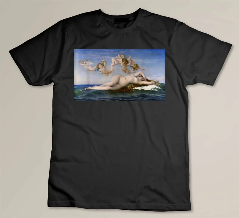 Black The Birth of Venus Alexandre Cabanel Christian Religious Art