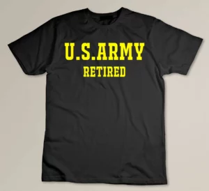 US Army Retired T-shirt