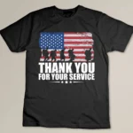 Vintage Veteran Thank You For Your Service Veteran_s Day T-shirt