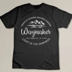 Waymaker Miracle Worker Jesus Christ Religious Quote T-shirt